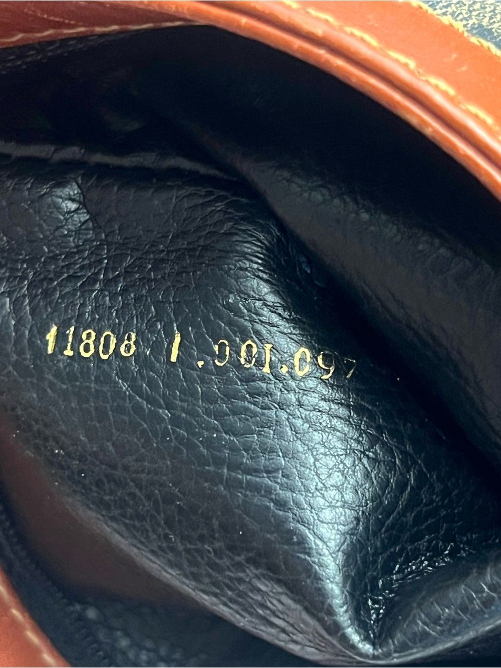 Fendi Zippered Small Pouch or Wallet with Zucca Pattern and Leather Trim, EUC - Picture 9 of 16